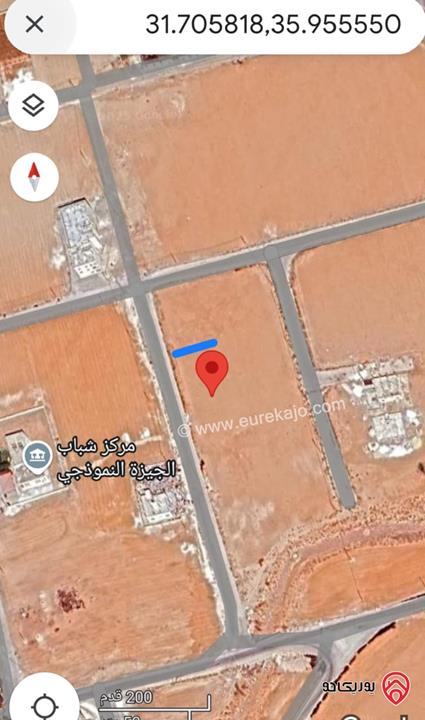 أرض سكنية مساحة 745م للبيع في عمان - طريق المطار / الحجرة