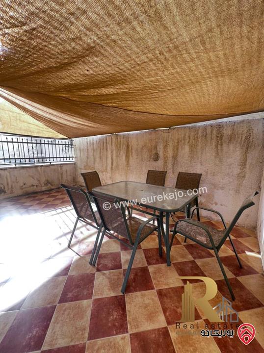 شقة مميزة طابق أرضي مساحة 150م داخلي و 120م خارجي للبيع في عمان - أبنو السوس