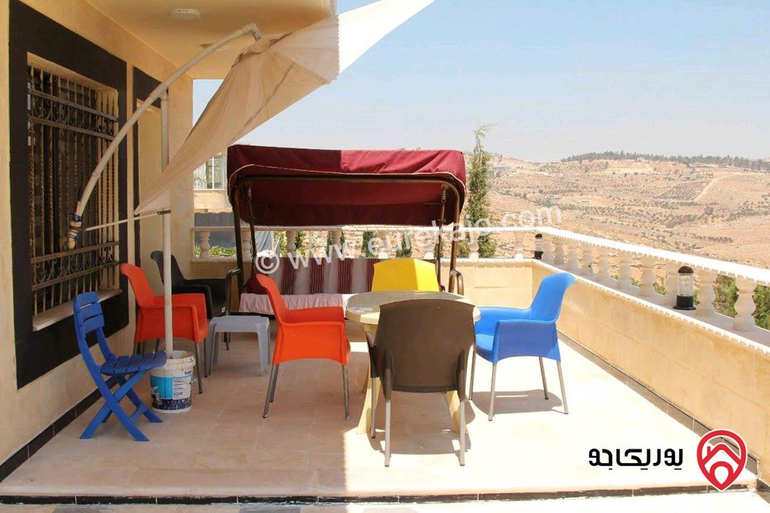 مزرعة مساحة الأرض 9 دونم و 500م والبناء 370م للبيع في المفرق - منطقة دحل