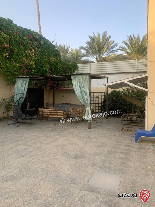 شاليه مساحة الأرض 576م ومساحة البناء 227م للبيع في البحر الميت - الشونة الجنوبية