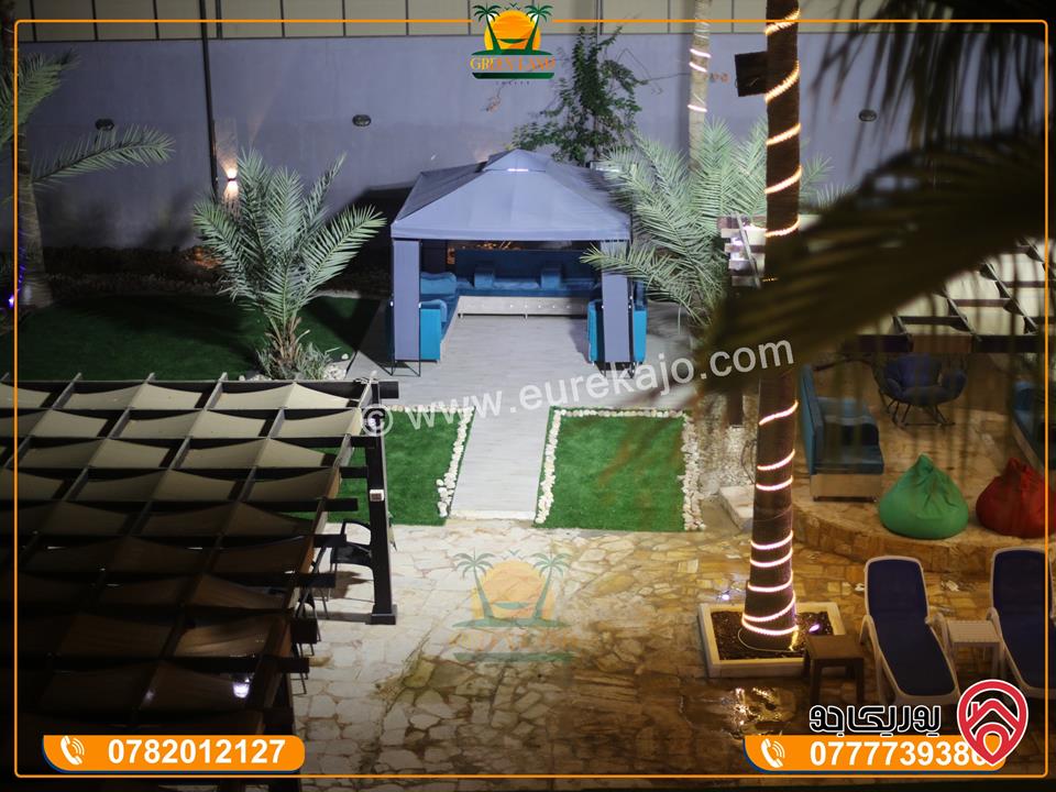 مزرعة - شاليه Green Land Chalet للايجار اليومي في البحر الميت