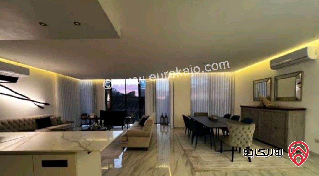 شقة مفروشة طابق رابع مساحة 150م للايجار في عمان - عبدون من المالك مباشرة 