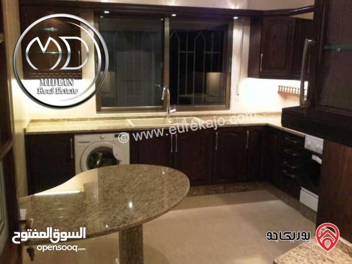 شقة مفروشة للايجار في عمان - تلاع العلي مساحة 180م طابق ثاني تشطيبات و فرش سوبر ديلوكس بسعر مميز