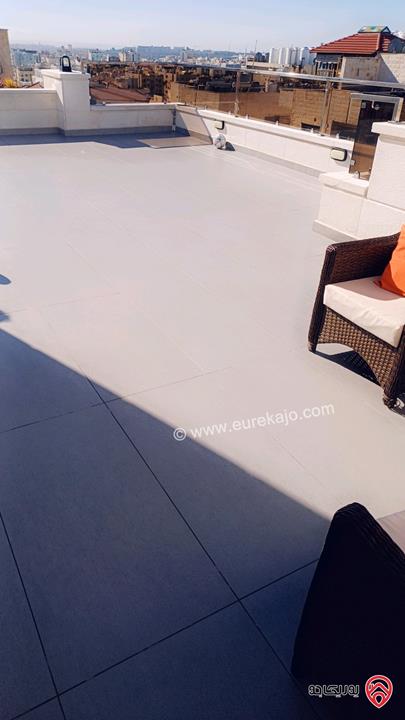 شقة طابق أخير مع روف دوبلكس مساحة 350م للبيع في عمان - خلدا قرب مدارس ساندس 