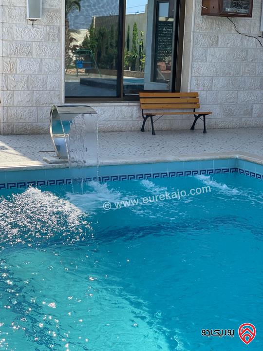 فيلا وشاليه مساحة الأرض 612م والبناء 180م للبيع في الغور اشارة العارضه