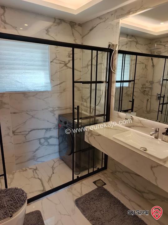 روووف مفروش طابق ثاني مساحة 150م داخلي و 200م خارجي للإيجار في عمان - عبدون الشمالي من المالك مباشرة