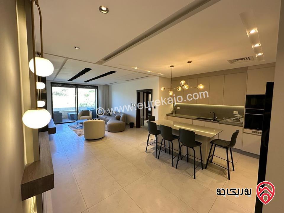 شقة فاخرة أرضية مساحة 125م للايجار في عمان - عبدون 