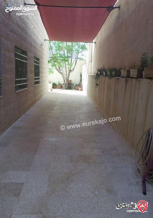 شقة شبه أرضية مساحة 133م داخلي و 140م خارجي للبيع في عمان - جبل الزهور بجانب مسجد خليل السالم