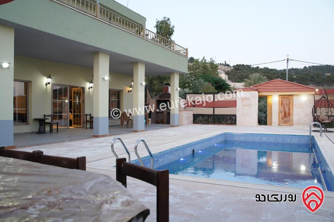 مزرعة مساحة الأرض 4092م والبناء 180م للبيع في جرش