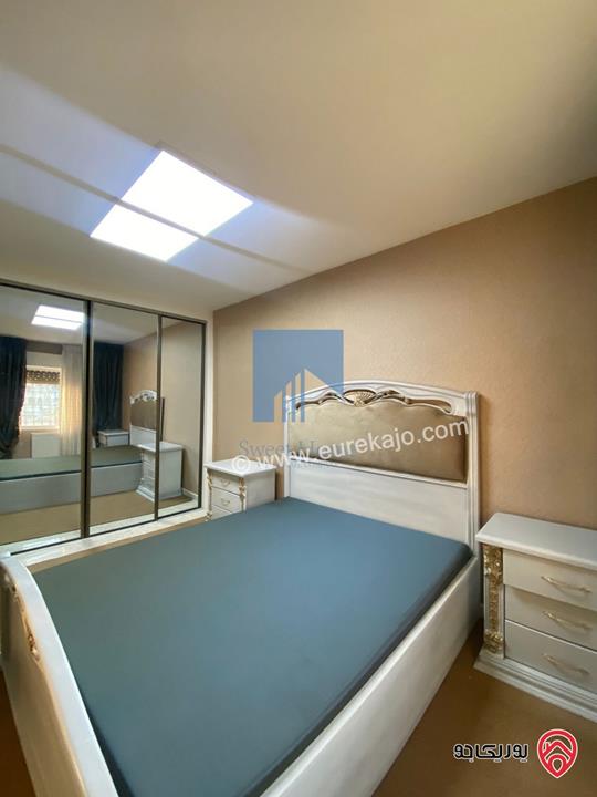 شقة أرضية مفروشة مساحة 100م مع ترس 50م للبيع في عمان - عبدون الشمالي