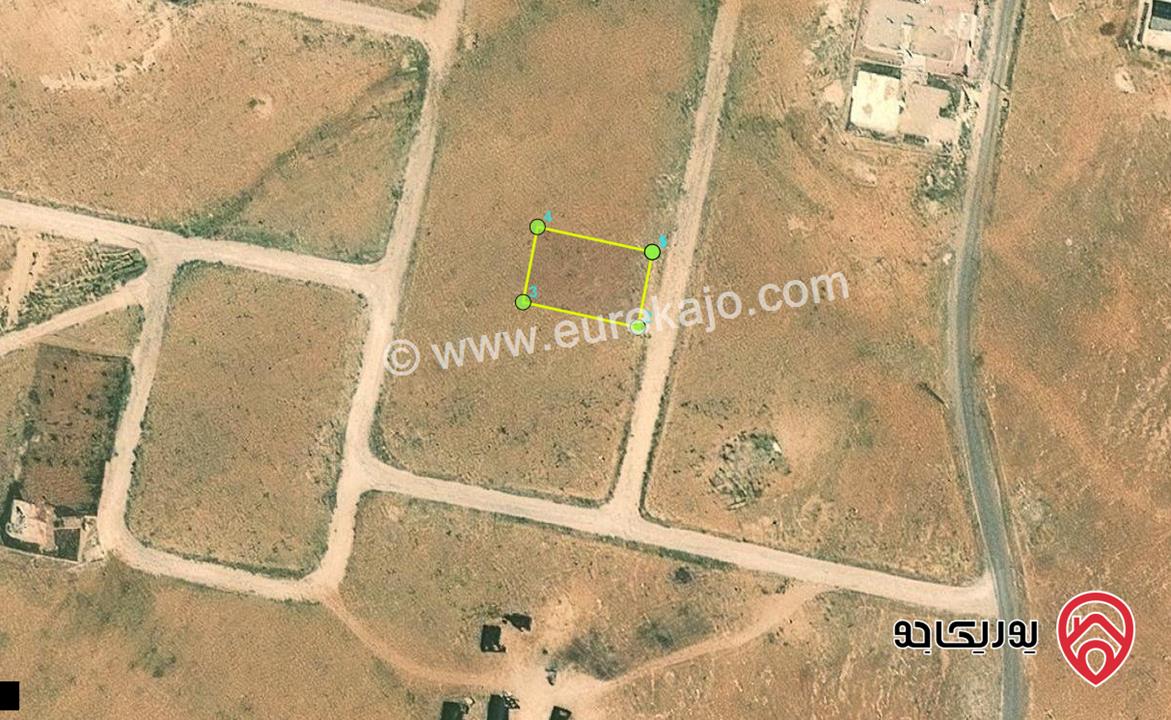 ارض مساحة 619م للبيع من اراضي جنوب عمان اللبن - دبوس
