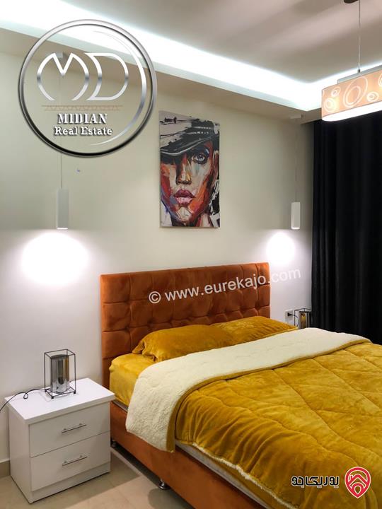 شقق مفروشة للايجار في عمان - ام السماق مساحات 100م & 140م تشطيبات وديكورات فندقية فرش فاخر بأسعار مميزة