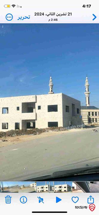 فيلا طابقين عظم مساحة 480م على أرض 517م للبيع في عمان - ابو نصير