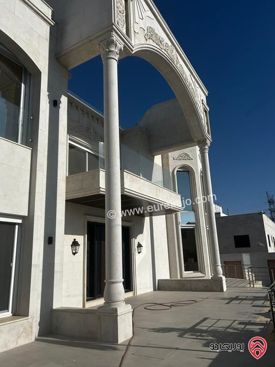 فيلا مستقلة مساحة 615م على أرض 750م للبيع في عمان - دابوق- بدر الجديدة