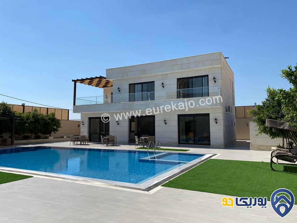 شاليه - مزرعة Villa sky للايجار اليومي في البحر الميت 