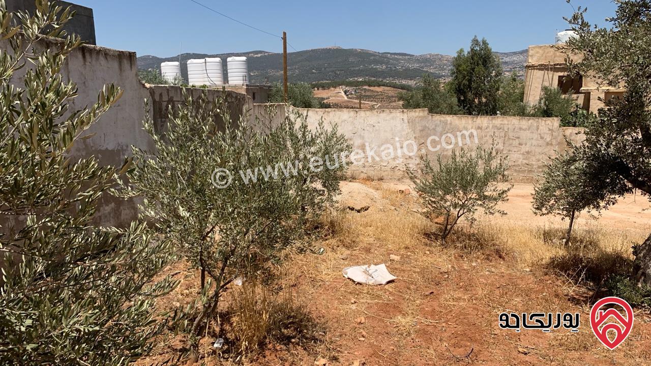 مزرعة مساحة الأرض 2 دونم للبيع بدون منزل في جرش حي الجبارات