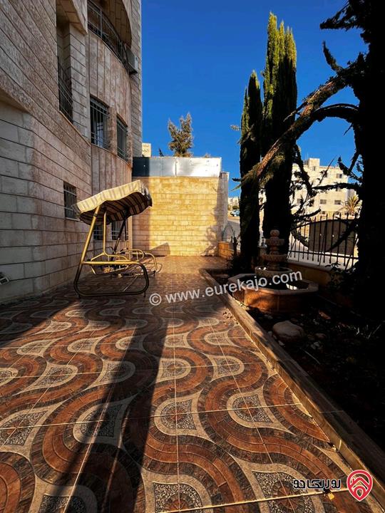 شقة أرضية مساحة 200م داخلي و 200م خارجي للبيع في عمان - شفابدران