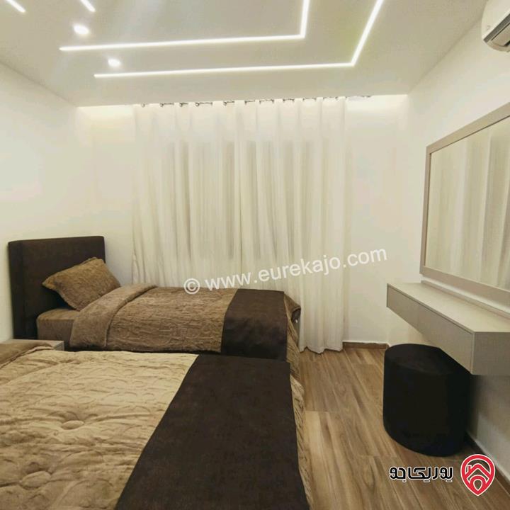 شقة فخمة مفروشة مساحة 100م للايجار في عمان - شارع عبدالله غوشة السابع 