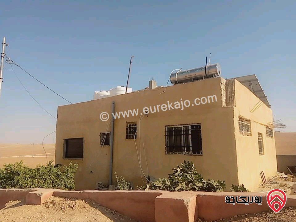 منزل مستقل 100م على أرض 1 دونم مفروزة للبيع في الموقر مغاير مهنا