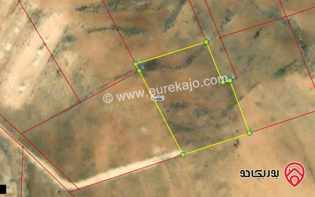 قطعة ارض مساحة 3409م للبيع في الطفيلة 