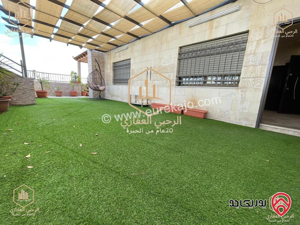 شقة طابق ثالث مع رووف سوبر ديلوكس مساحة 450م للايجار في عمان - خلدا