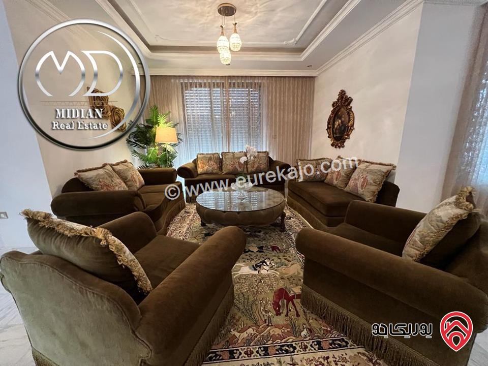 شقق مفروشة للايجار في أجمل مواقع عمان - عبدون مساحات 150م & 245م تشطيبات و ديكورات فندقية فاخرة تصلح للأجانب و السفارات