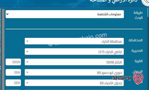 قطعتي ارض متجاورات 475م و 604م للبيع في الكرك - المنشية