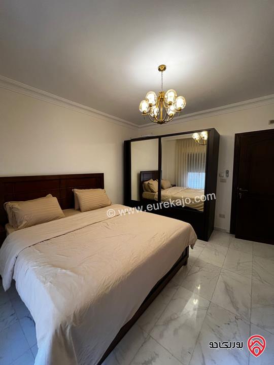 شقة مفروشة طابق أول مساحة 211م للايجار في عمان - ام اذينة