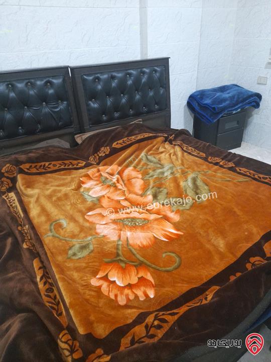 شقة مساحة 60م للايجار مفروشة في اربد شارع النسيم 