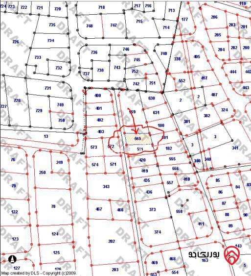 قطعة أرض مساحة 826م للبيع في عمان - منجا