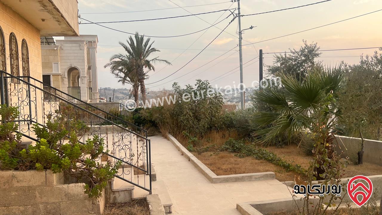فيلا مستقلة مساحة 500م على أرض 829م للبيع في عمان - مرج الحمام - اسكان نويران في منطقة هادئة جدا 