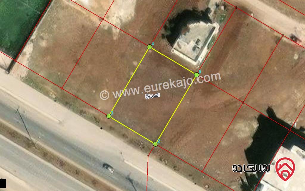 قطعة ارض تجارية مساحة 782م للبيع في اربد - على شارع البتراء مباشرة 