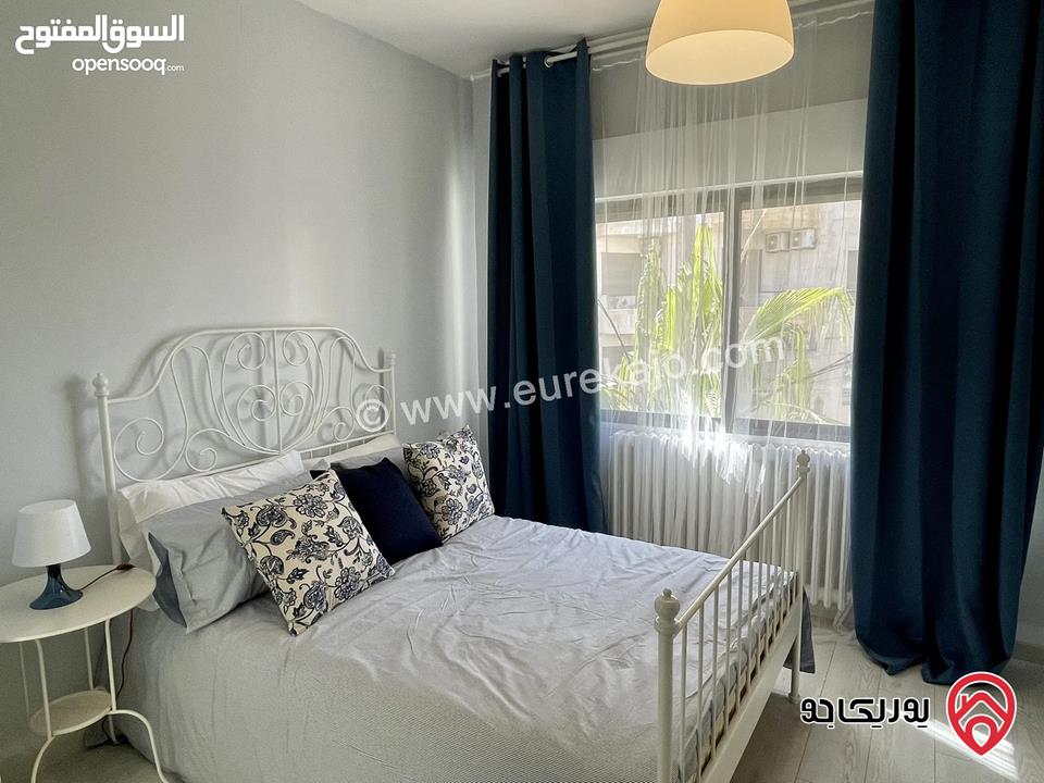 شقة مفروشة مساحة 100م للايجار في عمان - ام اذينة 