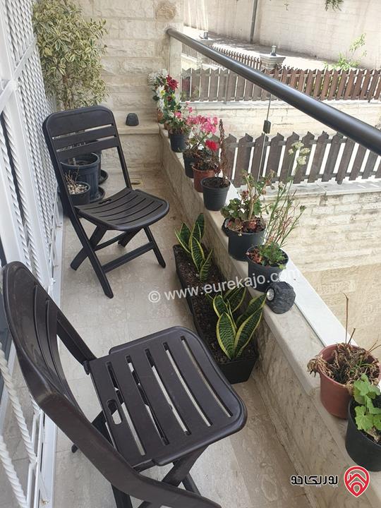 شقة طابق ارضي معلق مساحة 98 م للبيع في عمان - الرابية