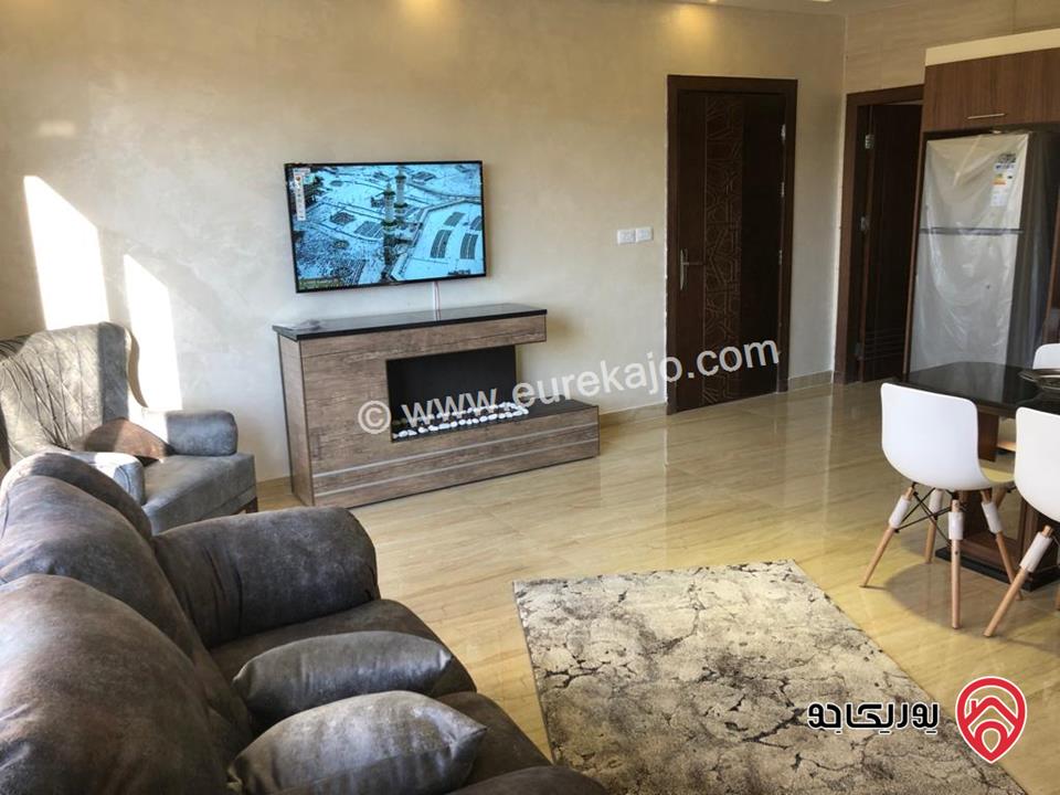 شقق مفروشة فاخرة للايجار في عمان - ام السماق مساحات 100م & 135م تشطيبات و ديكورات سوبر ديلوكس بموقع مميز جداً
