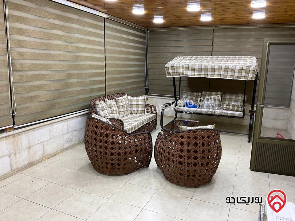 شقة سوبر ديلوكس طابق ارضي مساحة 200م داخلي و 50م ترس للبيع في عمان - المدينة الرياضية 