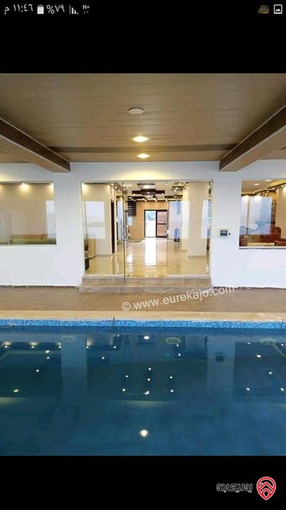 مزرعة مساحة الأرض 11 دونم وبناء مساحة 1200م للبيع في السلط