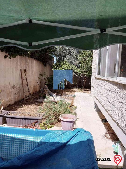 شقة أرضية مساحة 130م مع حديقة وترسات 250م للبيع في عمان - خلدا