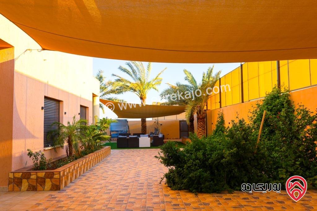 مزرعة مساحة الارض 1121م والبناء 246م للبيع في منطقة الغور - الشونة الجنوبية تصلح للايجار و الاستثمار 