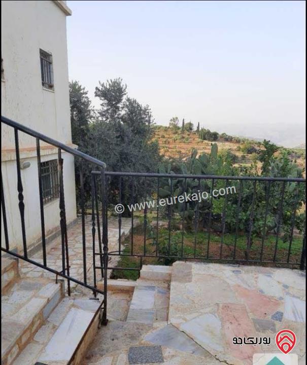 مزرعة زيتون مساحة الأرض 8 دونم و 588م و البناء مساحة 100م للبيع في السلط