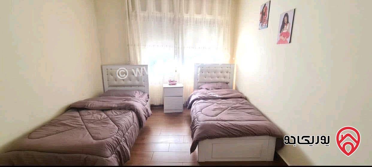 شقة مفروشة مساحة 140م داخلي و 120م خارجي للايجار في عمان - الياسمين