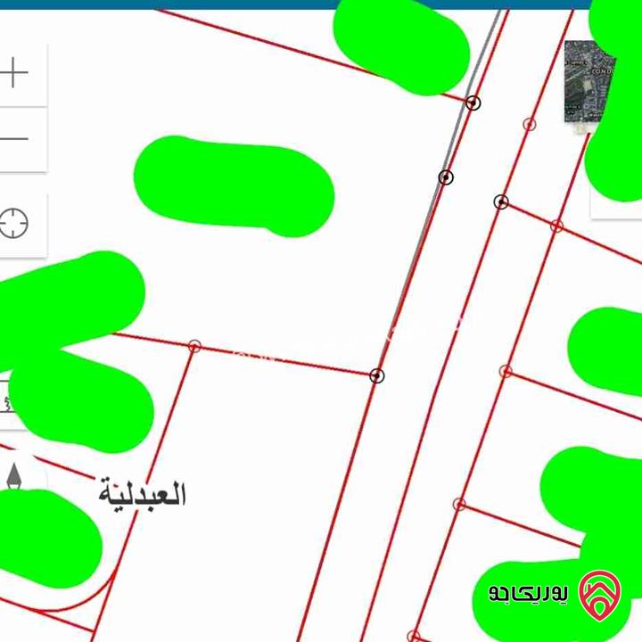 أرض تجارية مساحة 1400م عليها بناء مساحة 140م للبيع في عمان - منطقة أحد العبدلية 