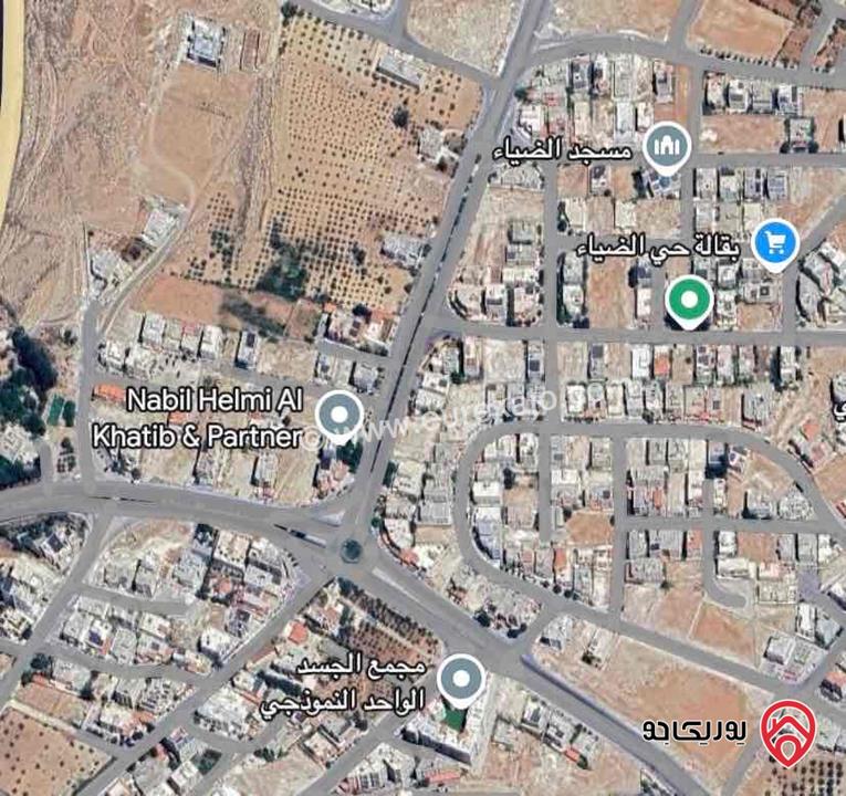 ارض مساحة 380م للبيع في عمان - ابو نصير حي الضياء