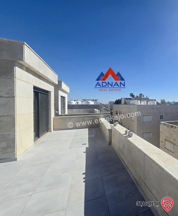 شقة طابق ثالث دوبلكس مساحة 170م للايجار مفروشة في عمان - دير غبار