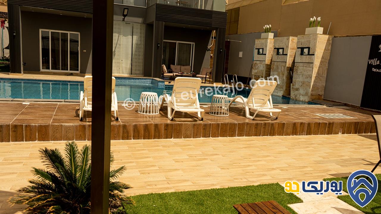 شاليه/مزرعة Villa Rina للايجار اليومي في البحر الميت - جوفة الكفرين 