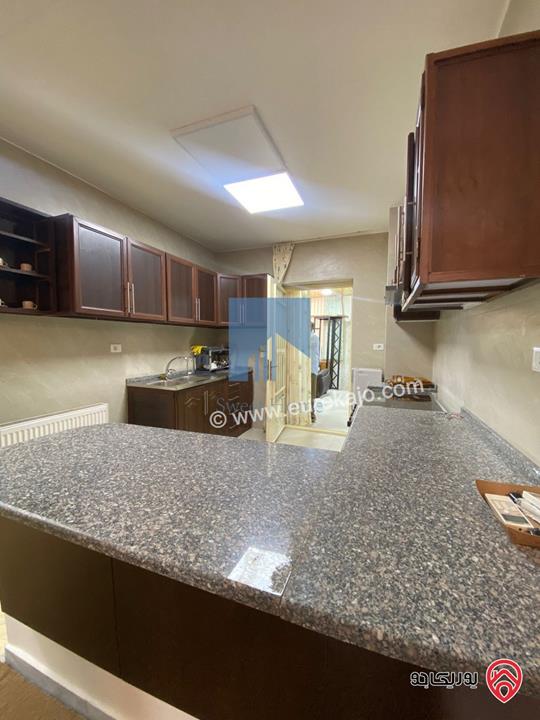 شقة أرضية مفروشة مساحة 100م مع ترس 50م للبيع في عمان - عبدون الشمالي