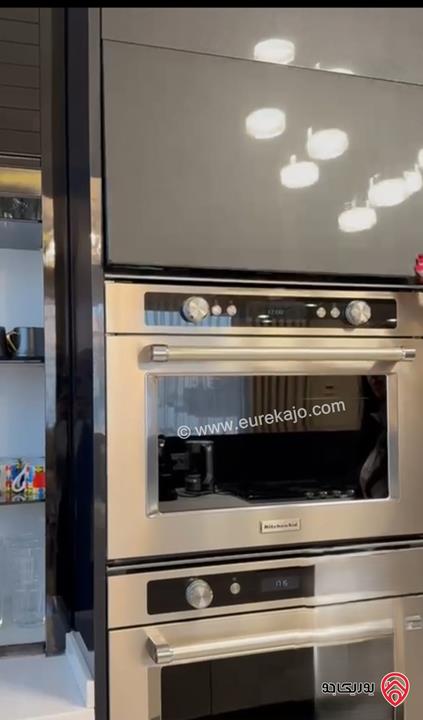 شقة طابق ثالث دوبلكس مساحة 230م للبيع مفروشة في عمان - دير غبار 