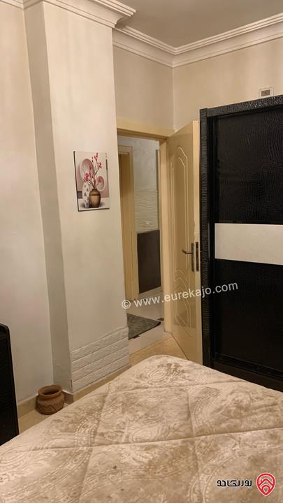 شقة مفروشة مساحة 90م طابق أول للإيجار في عمان - ضاحية الرشيد مربع العائلات من المالك مباشرة 