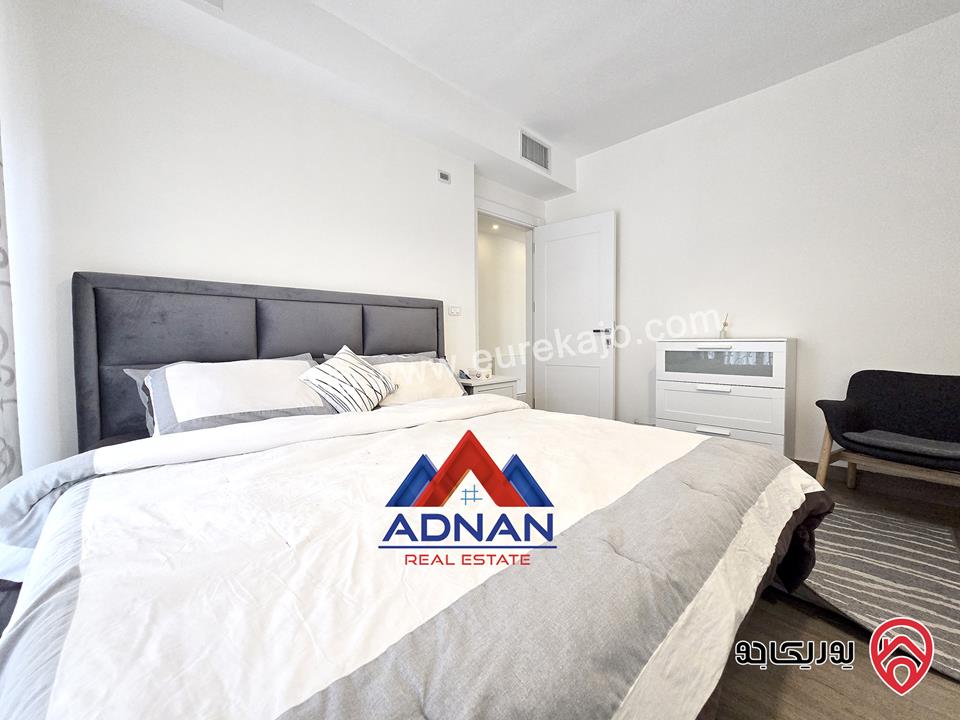 شقة مفروشة بالكامل مساحة 150م للإيجار في جبل عمان من ضمن كمباوند ( مسبح ونادي رياضي )