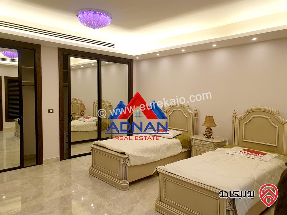 فيلا دوبلكس مفروشة مساحة 500م على ارض 400م للإيجار في عمان - عبدون